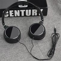 Adjustable 3.5mm Headset Over Ear Foldable Headphone Universal Wired Headphone  Computer juoda