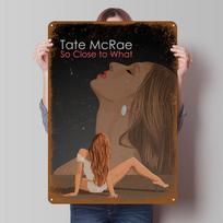 Tate McRae Album Cover Tinplate Signs Music Poster Vintage Interior Decoration Custom Metal Sign for Wall Art Decoration Retro 20X30CM