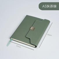New High-End A3 Planner Notebook Custom Logo Business-Style Hardcover Journal Annual Meetings Corporate Events Luxury Leather
