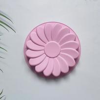 Pyrago silikoninė forma Daugkartinio naudojimo Lengvai išimama Silikoninė Populiari saulėgrąžos forma Geriausias pasirinkimas Pyragų dekoravimas Pyragų forma Konditerijos forma pink