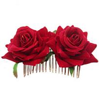 1 Pc High Quality Hairclip Rose Headwear Hairpins Hair Accessories Fashion Beautiful One Size AVE