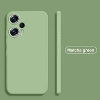 Poco F5 F 5 PocoF5 Prabangus skysto silikono smūgiams atsparus telefono dėklas Xiaomi Poco F5 F 5 PocoF5 Poco F5 minkštas galinis dangtelis For Poco F5 žalia