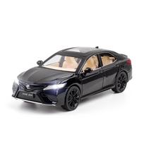 1/24 Scale Toyota Camry Alloy Car Model Toys Metal Diecast High Simulation Strong Vehicle Model Sound Light Toy for Boys Birthday Gift juoda
