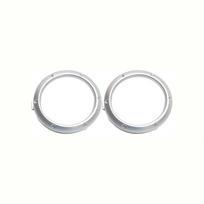 2X Fog Light Pads, Headlight Rings, For Toyota Highlander 2004-2007