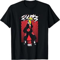 Naruto Shippuden Deidara Jutsu with Kanji Anime T-Shirt XL