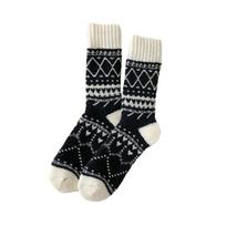 Men's Autumn and Winter Style Giant Thick Velvet Warm Retro Antibacterial Deodorant Wool Tube Pile Socks 1 pair imbieras