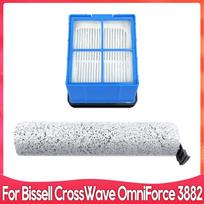 Compatible For Bissell CrossWave OmniForce 3882 Cordless WET DRY Vacuum Accessories Roller Brush Hepa Filter Accessories