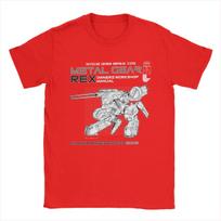 Metal Gear Solid Rex Manual T-Shirts Men Funny 100% Cotton Tee Shirt Round Collar Short Sleeve T Shirt New Arrival Clothes S