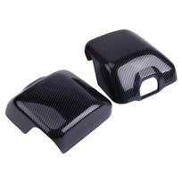 Carbon Fiber Exterior Right & Left Side Door Mirror Cover Trim Accessories Fit For Jeep Wrangler JL 2018