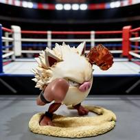 7cm/2.8in Ainme Pokemon figūrėlė Laukinių versija Primeape Veiksmo figūrėlės PVC Statulėlė Kolekcinis modelis Žaislai Dovanos brown