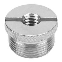 1/4 Female to 5/8 Male Screw Adapter   Anodizing Trtment Durbale Mic Thrd Adapter