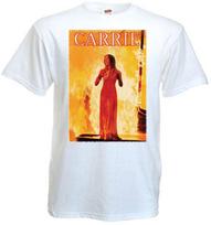 26 Carrie v.9 T shirt white horror movie poster all sizes S-5XL Unisex T-Shirt XXL