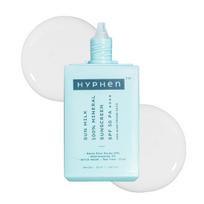 Hyphen Sun Milk 100% Mineral Sunscreen SPF 50 PA++++ with Nano Zinc Oxide 50 ml for Sensitive Oily Skin