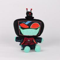 Hazbin Hotel Vox Plush, Vox The Evil Boss Figurine, Hell Inn Plush Toy juoda