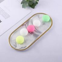 10Pcs Fresh Air Fragrant Beads Urinal Pool Aromatherapy Toilet Essence Ball Colorful Lemon Scented Toilet Eva Deodorant Ball one size