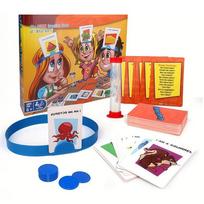 Guess Who I Am Game, Family Party Fun Card Board Game, Parent-Child Interactive Educational Toy Gift geltona