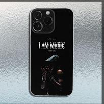 I AM MUSIC P-Playboi Carti Phone Case For iPhone 16,15,14,13,12,11 Plus,Pro,Max,XR,XS,X,Plus,SE,Mini Transparent Soft Cover iPhone11 gray