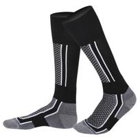 1 Pair Winter Men Women Outdoor Sports Snowboard Cotton Thermal Warm Long Ski Socks Men