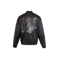 adidas Men's Harden Varsity Bomber Training Jacket Black IA6669 S