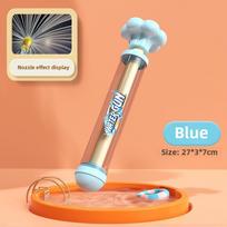 Fireworks Spray Water Pull-Back Water Gun Outdoor Splash Games designed for Pool Lawn Activities Children Warm Season Interactive Water Spray mėlyna