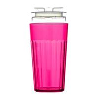 No-Spill Sippy Cup with 360 Smart Edge Rim Plastic Baby Weaning Training Cup Safe Open Cup for