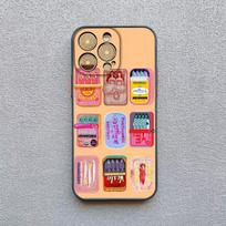 Sardines Fish Art Phone Case For Samsung Galaxy S26 S25 Ultra S24 S23 FE S22 S21 Plus S20 A56 A55 A54 A35 A16 Shockproof Cover Galaxy S20 Ultra juoda