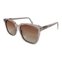 TF Mirror Leg Mark Square Frame Sunglasses Unisex sunglasses Multicolor FT0891-K Basic Packaging-Eyeglass Case+Box,Gray