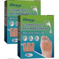 Toe Foot Corn Bunion Protector Pads Soft Comfortable Toe Protector U-Shaped Callus Pads Pain Pressure Relief Foot Care 1Box