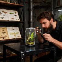 Jumping Spider Habitat Clear Acrylic Spider Habitat Praying Mantis Enclosure For Keepers Nature Lovers Educators Hobbyists China Mainland