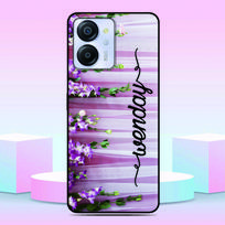 Individualizuotas telefono dėklas su vardu, skirtas Blackview Wave 10 6C 7C 8C 9C Shark 9 Color 8 A100 A96 A95 A90 A85 A53, su pasirinktu paveikslėliu ant galinio dangtelio Blackview Wave 8C white