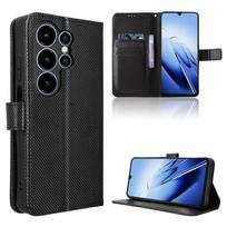 Apverčiamas dėklas, suderinamas su Blackview Wave 10, odinis dėklas [Apverčiama vintažinė oda], atsparus smūgiams, patvarus, retro telefono dėklas for Blackview Wave 10 juoda