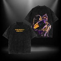 KOLEKCIJA Real Steel Noisy Boy 2 Šoninė Fantazijos Grafikos Marškinėliai Vyriškas T-shirt XS