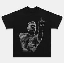 COMBATWEARCONOR MCGREGOR VINTAGE TEE, Boxing Shirt, UFC Graphic Boxing T-Shirt L