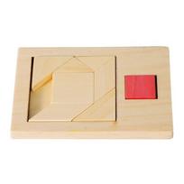 Dėlionė Fridolin "Extra Piece", Square 3, medinė