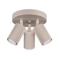 Sollux Lighting lubinis šviestuvas Karbon 3, taupe spalvos