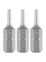 Graphite T9 x 25 mm Torx antgaliai, 3 vnt.