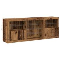 vidaXL LED Bufetas Senas medis 181,5 x 37 x 67 cm Apdirbta mediena
