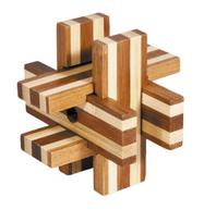 3D dėlionė Fridolin bamboo puzzle „Magiškas blokas“