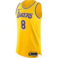 Nike Dri-FIT ADV Authentic NBA Los Angeles Lakers Player Edition 8 Icon Edition Quick-Dry Lightweight Comfortable Basketball Jersey DM6028-733 M