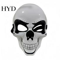 Skull Face Mask Halloween Mask, PVC Ghost Head Prop for Comfortable Adults Party, Lightweight Cosplay Masquerade Costume Haunted House Durable balta