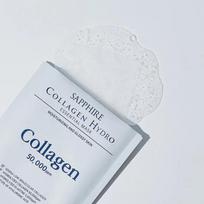 Moisture Collagen Pack_Wellderm Sapphire Collagen Hydro Essential Mask Pack 10 Sheets