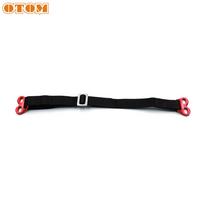 OTOM Motocross CNC Front Lift Strap Aluminum Polyester Rescue Pull Strap Sling Belt For HONDA YAMAHA KTM Kawasaki Suzuki Yamaha raudona