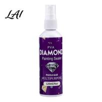 Handmade Art Protection Diamond Sealer Spray Quick-Drying Permanent Transparent Protective Glue Enhance Luster Quick Drying Adhesive for DIY Crafts A