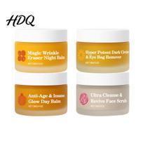 Easy Skincare Set 4Pcs Day Night Moisturizer Set Face & Eye Cream for Hydration Anti-Aging Daily with Repair Skin Barrier Care Simple Routine