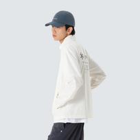 [Snowpeak] Syntech Woven Stand-neck Windbreaker Off White (S24MMSWB34) 95