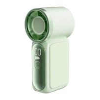 Portable Mini Handheld Turbo Fan LED Display Mini High Speed Handheld Fan, Desk Fan, Outdoor Cooling, Rechargeable Fan