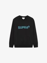 Supra Essential Floppy Oversized Sweatshirt Bks/M