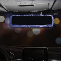 Shiny Crystal Car Rearview Mirror Decor Car Styling Accessories  Vehicle Interior