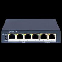 Hikvision 6-Port Gigabit PoE Managed Switch CN plug (adapter included)