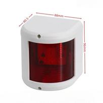12V/24V Red Green Signal Sailing Lights Marine Boat Navigation Light Waterproof Lamp for Boat Pontoon Warning Light Side Marker White left red